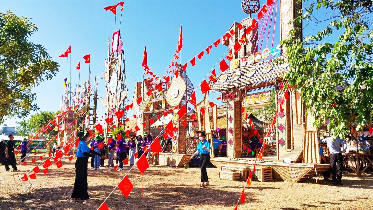 Xã Tam Dân đạt giải 3 toàn đoàn hội trại “Đoàn kết, sáng tạo” huyện Phú Ninh năm 2023